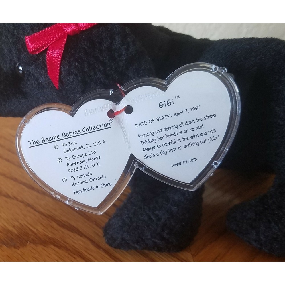 Ty Beanie Babies - Gigi the Poodle (1998) - Picture 4 of 6